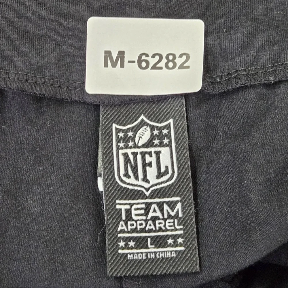 San Francisco 49ers Women Pants L Black NFL Flared Logo‎ Graphic 30